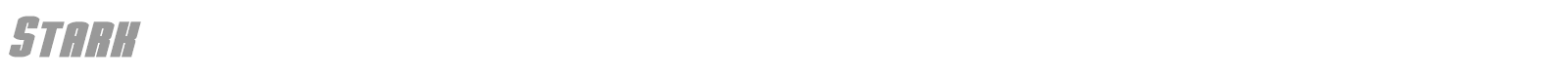 Stark font preview